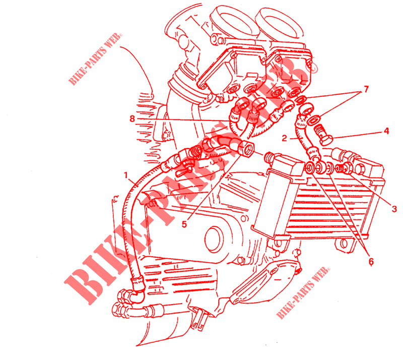 CARBURETOR HEATER (DM 024037) for Ducati 900 SS 1994