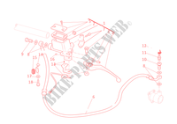 CLUTCH MASTER CYLINDER for Ducati Monster 696 2011