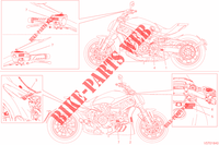 WARNING LABELS for Ducati XDiavel 2020