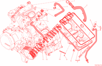 AIR FILTER BOX & OIL BREATHER for Ducati 1199 PANIGALE S TRICOLORE 2013