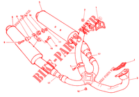 EXHAUST SYSTEM for Ducati 888 1994