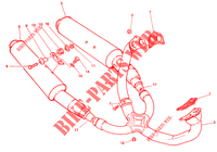 EXHAUST SYSTEM for Ducati 888 1995