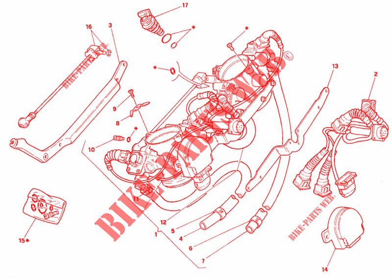 THROTTLE BODY for Ducati 916 SPS 1997