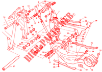 REAR SHOCK ABSORBER for Ducati 748 SPS 1998