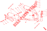 EXHAUST SYSTEM for Ducati Monster 600 1994