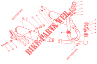 EXHAUST SYSTEM for Ducati Monster 750 1997