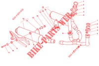 EXHAUST SYSTEM for Ducati Monster 900 1997