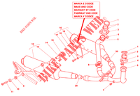 EXHAUST SYSTEM for Ducati Monster 900 1998