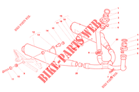 EXHAUST SYSTEM for Ducati Monster 900 1999