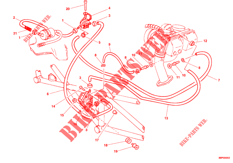 FUEL PUMP for Ducati Monster 750 2000