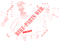 FUEL TANK for Ducati Monster 900 2000