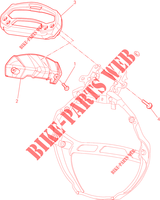 DASHBOARD for Ducati Monster 696 Anniversary 2013