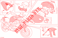 ART KIT for Ducati Monster 696 ABS Anniversary 2013