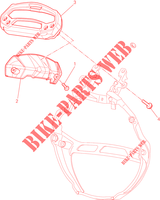 DASHBOARD for Ducati Monster 796 Anniversary 2013