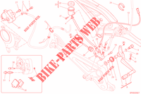 REAR BRAKE SYSTEM for Ducati Monster 796 ABS 2013