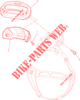 DASHBOARD for Ducati Monster 659 Learner Legal (LAMs) 2013