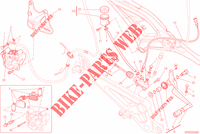 REAR BRAKE SYSTEM for Ducati Monster 795 ABS 2014