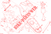AIR FILTER BOX & OIL BREATHER for Ducati Monster 1200 S Stripes 2015