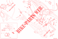 REAR BRAKE SYSTEM for Ducati Monster 796 ABS S2R 2015