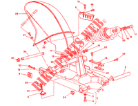SWINGARM (DM 001365 006006) for Ducati 750 SS 1995