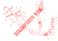 EXHAUST SYSTEM for Ducati 400 SS 1996