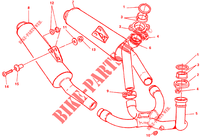 EXHAUST SYSTEM for Ducati 900 SS Final Edition 1998