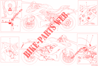 WARNING LABEL for Ducati Supersport 939 2020