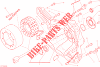ALTERNATOR / COVER for Ducati Monster 659 2021