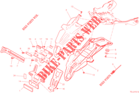 NUMBER PLATE HOLDER for Ducati Multistrada V4 S 2022