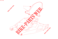 REAR FENDER for Ducati Multistrada V4 S Full 2022