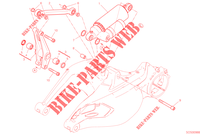 REAR SHOCK ABSORBER for Ducati Diavel 1260 2022