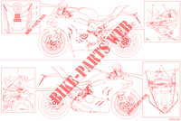 WARNING LABEL for Ducati Panigale V4 2022