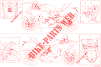 WARNING LABEL for Ducati Panigale V4 SP2 2022
