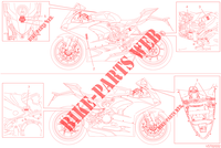 WARNING LABEL for Ducati Panigale V2 Troy Bayliss 2022