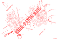 HALF CRANKCASES for Ducati Hypermotard 950 RVE 2022
