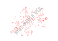 CONNECTING RODS for Ducati Monster 620 2004