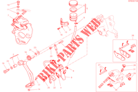 REAR BRAKE SYSTEM for Ducati Multistrada V4 2023