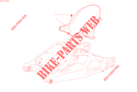 REAR FENDER for Ducati Multistrada V4 2023
