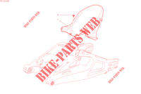 REAR FENDER for Ducati Multistrada V4 S 2023