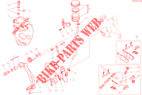 REAR BRAKE SYSTEM for Ducati Multistrada V4 S Full 2023
