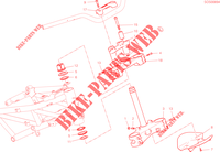 FRONT FORK STEM   TRIPLE CLAMPS for Ducati Multistrada V2 2023