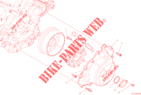 ALTERNATOR / COVER for Ducati Multistrada V4 Rally Radar 2023