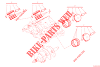 CYLINDERS   PISTONS for Ducati Multistrada V4 Rally Radar 2023