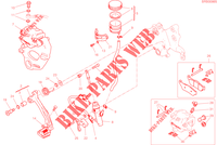 REAR BRAKE SYSTEM for Ducati Multistrada V4 Rally Radar Full 2023