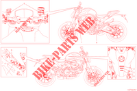 WARNING LABEL for Ducati Monster SP 2023