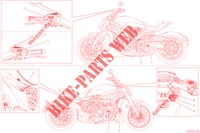 WARNING LABELS for Ducati XDIAVEL S 2023