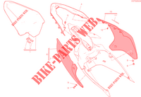 REAR FAIRINGS & SEAT for Ducati PANIGALE V4 2023
