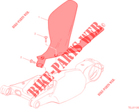 REAR FENDER for Ducati PANIGALE V4 2023
