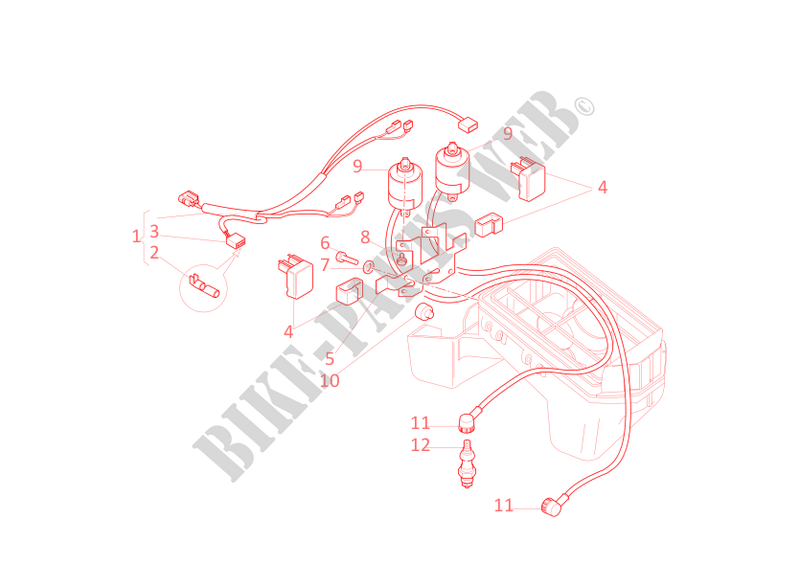 IGNITION SYSTEM for Ducati Monster 400 2002