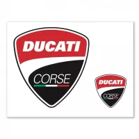 Sticker Ducati Corse Logos-Ducati